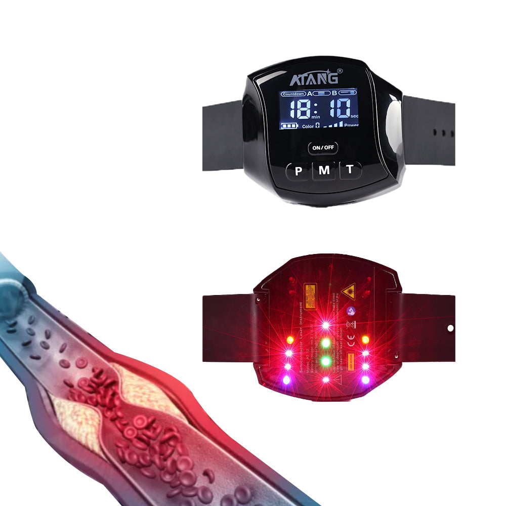 LLLT Laser Watch For Elderly BP & Blood Sugar Daily Health Aid