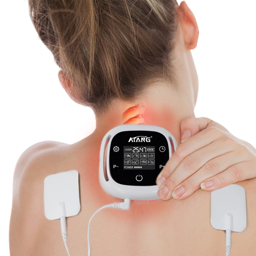 Laser + TENS Therapy Device For Knee Osteoarthritis Treatment & Muscle Pain/Inflammation Relief