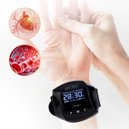 Blood Sugar Level Control LLLT Laser Watch for High BP Support