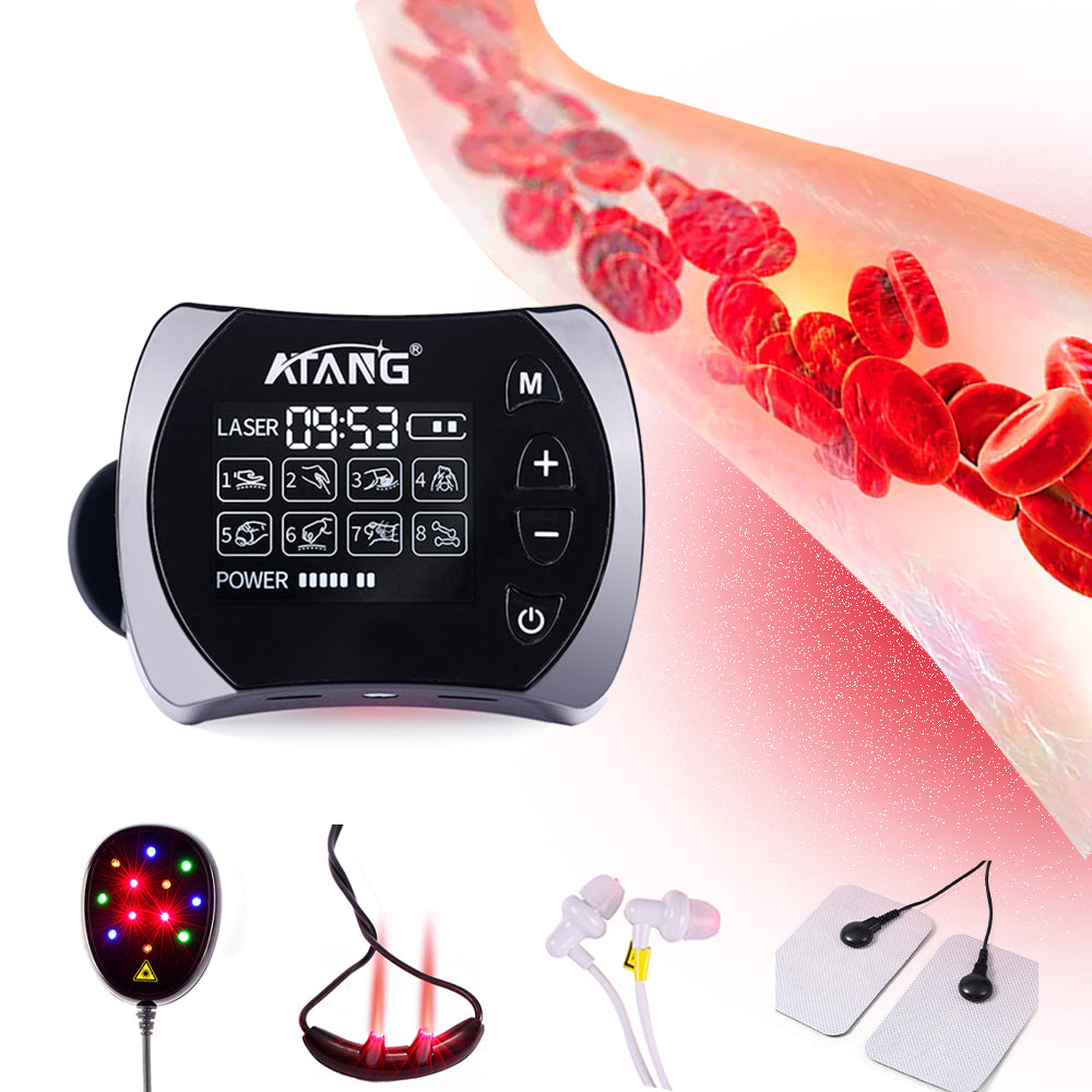 Elderly LLLT 650nm Laser Watch BP & Sugar Daily Health Aux