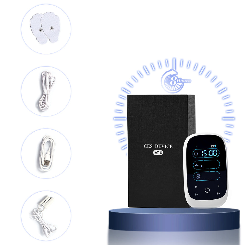 Sleep Aid Ear Clip with Touch Screen Calm Sleepless Nights Ease Sleeplessness Naturally