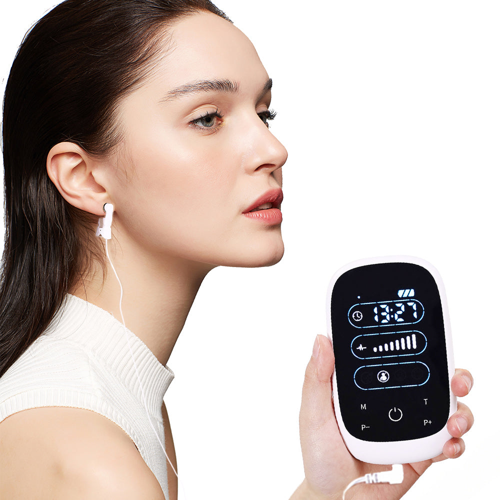 Sleep Aid Ear Clip with Touch Screen Calm Sleepless Nights Ease Sleeplessness Naturally