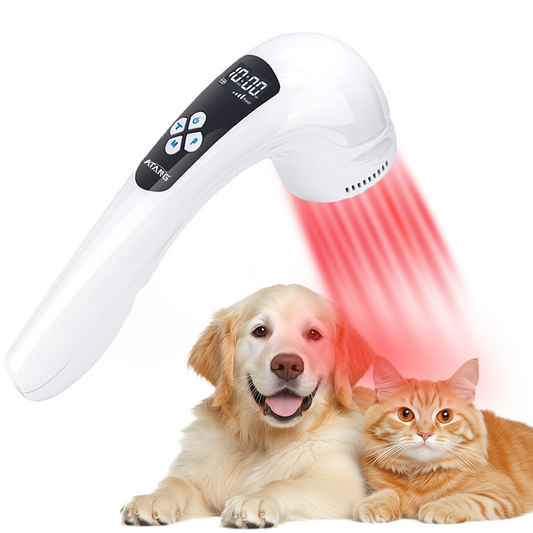 Veterinary Laser Therapy  for Dog Ear Infection Treatment Pet Pain Relief Infrared Light Device