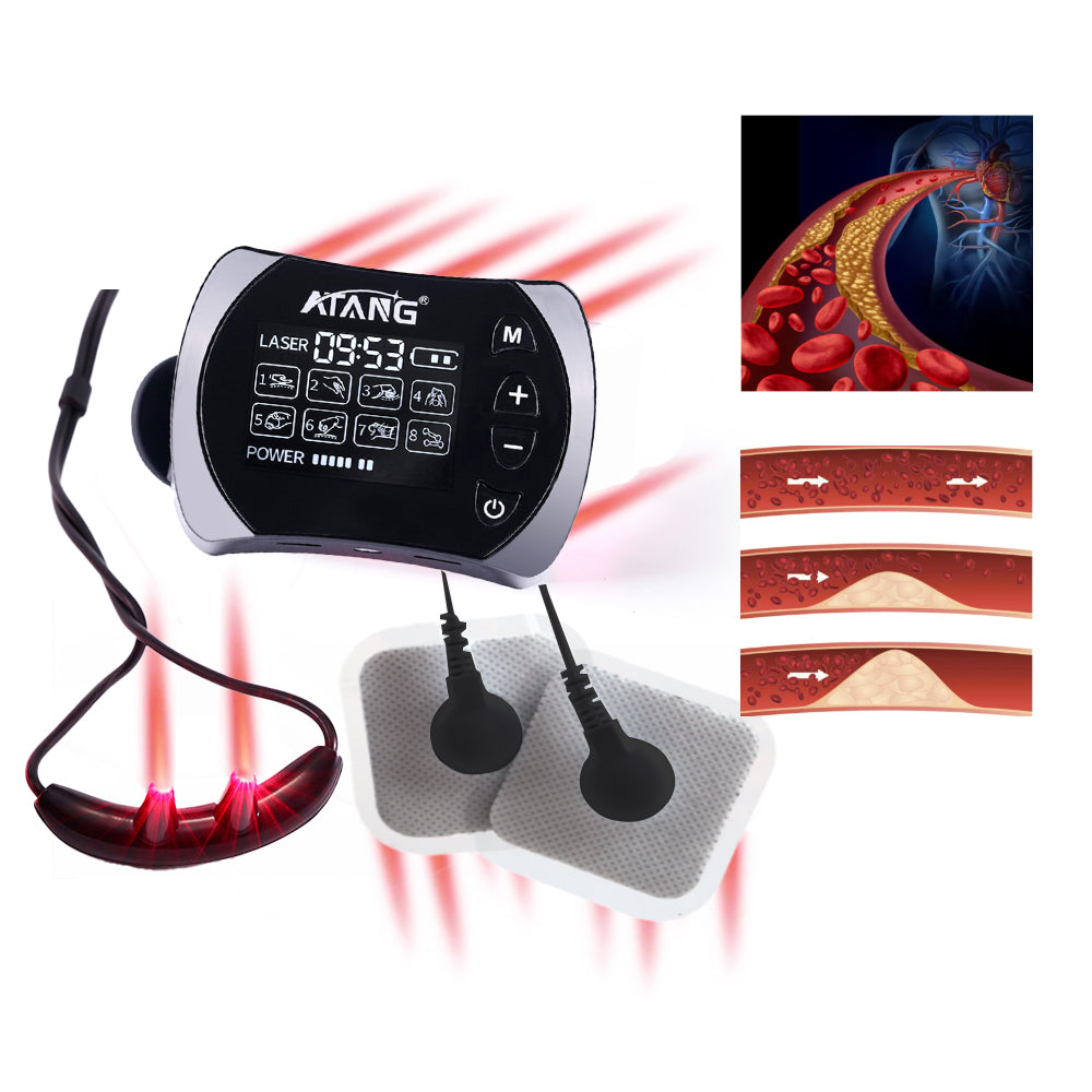 Elderly LLLT 650nm Laser Watch BP & Sugar Daily Health Aux