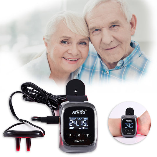 Laser Watch For Metabolic & Heart Care Helper Clinically Validated For Seniors Daily Care